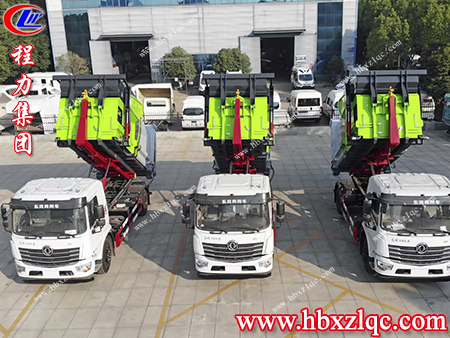 湖北程力與您呵護(hù)環(huán)境，與萬(wàn)物共享尊榮——車(chē)廂可卸式垃圾車(chē)