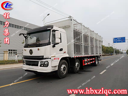 湖北程力牌陜汽翼6小三軸畜禽車(chē)，配置性能如何，一起來(lái)了解一下